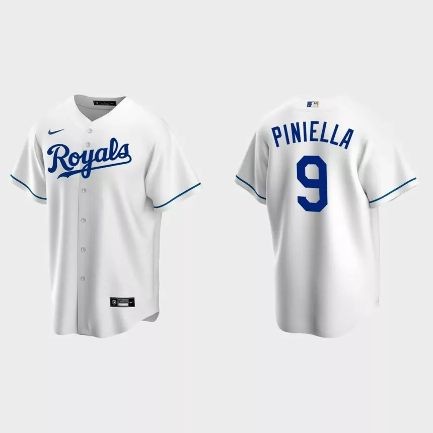 Men’s Cincinnati Reds Lou Piniella White Replica Retired Player Jersey