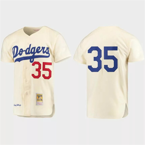 Men’s Cody Bellinger Brooklyn Dodgers Cooperstown Collection Authentic Jersey – Cream.jpg