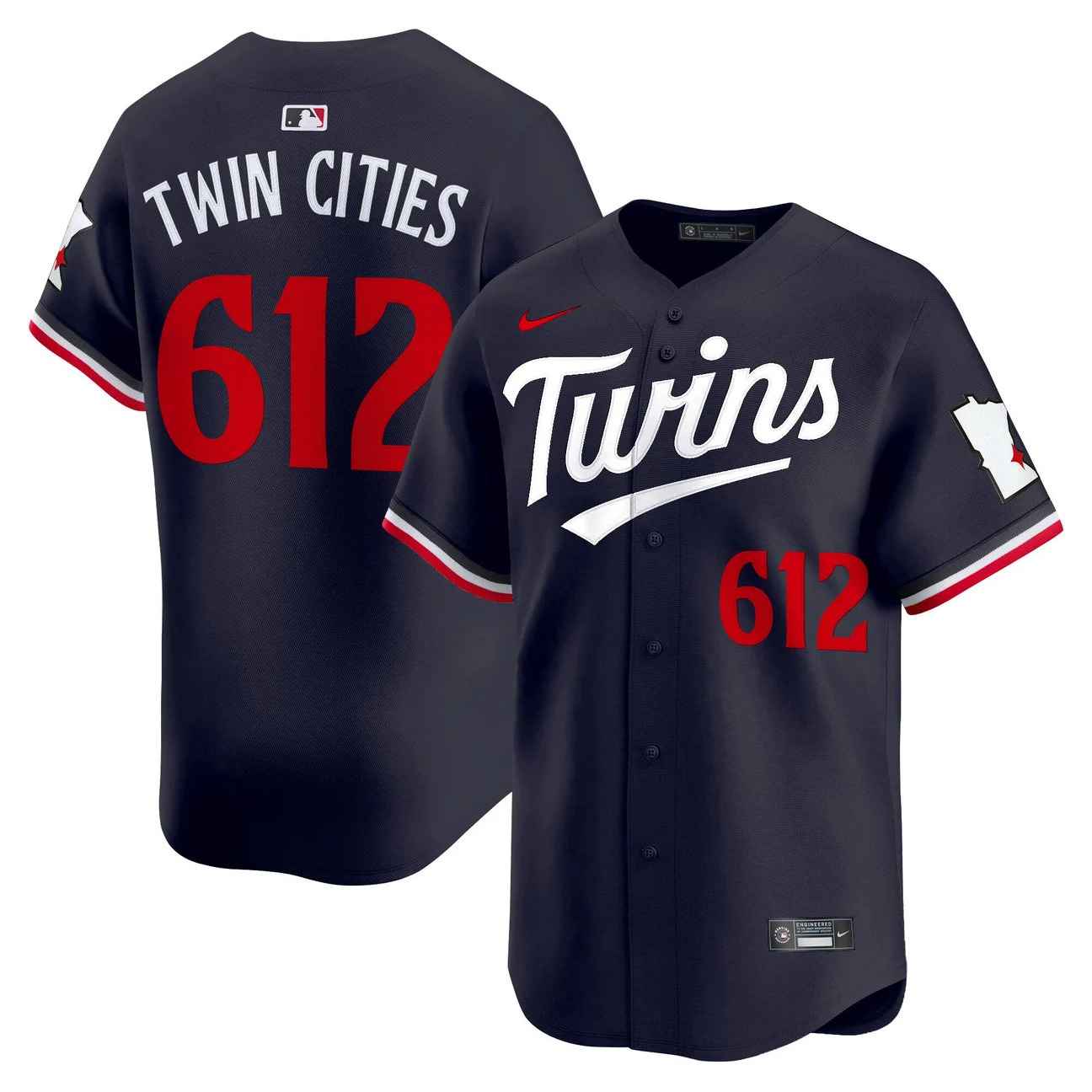 Men’s Minnesota Twins 2026 Vapor Premier Limited Jersey #612 TWIN CITIES