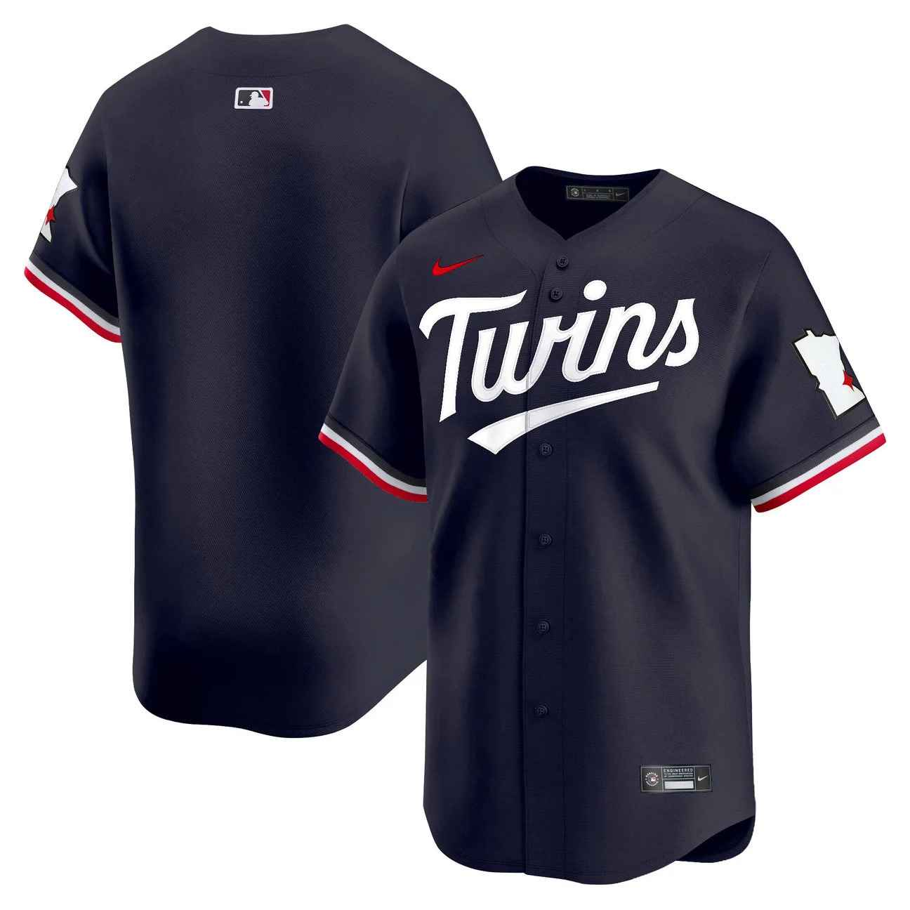 Men’s Minnesota Twins 2026 Vapor Premier Limited Jersey BLANK