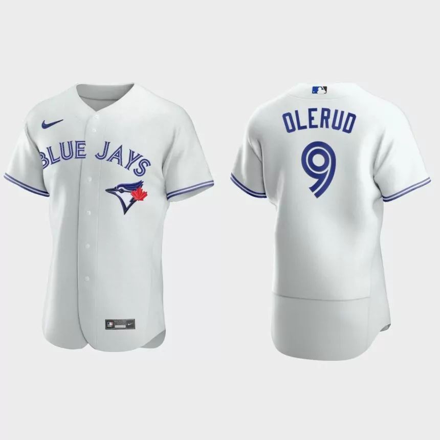 Men’s Seattle Mariners John Olerud White Authentic Retired Player Jersey