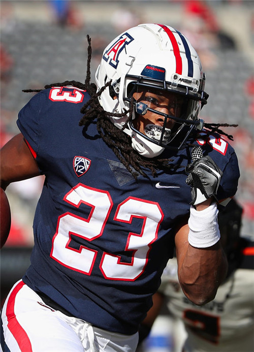 Mens Arizona Wildcats #23 Gary Brightwell Nike 2012 Navy Retro College Football Jersey