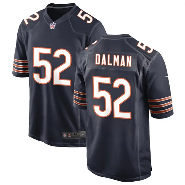Mens Chicago Bears #52 Drew Dalman Nike Navy Vapor F.U.S.E. Limited Jersey 