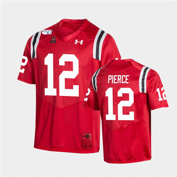 Mens Cincinnati Bearcats #12 Alec Pierce Under Armour Red College Football Alumni Jersey