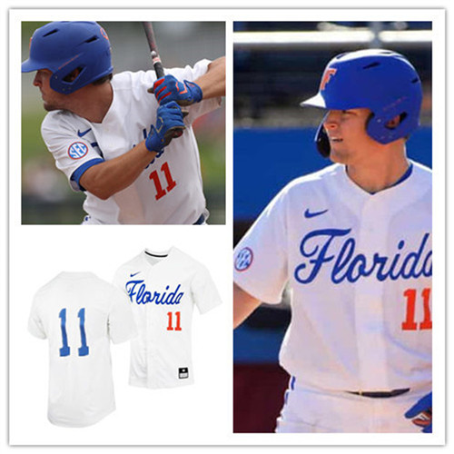 Mens Florida Gators #11 Nathan Hickey (1)