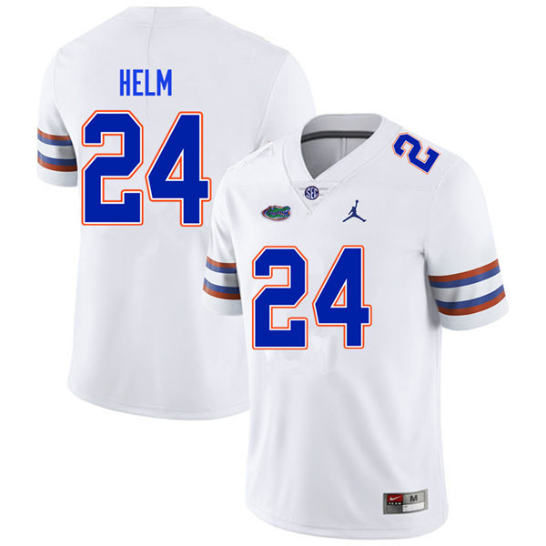 Mens Florida Gators #24 Avery Helm -w
