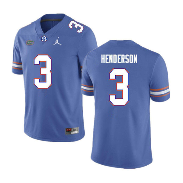 Mens Florida Gators #3 Xzavier Henderson (2)