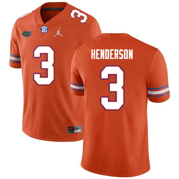 Mens Florida Gators #3 Xzavier Henderson (3)