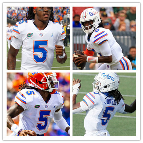 Mens Florida Gators #5 Emory Jones Jordan Brand College Football Game Jersey