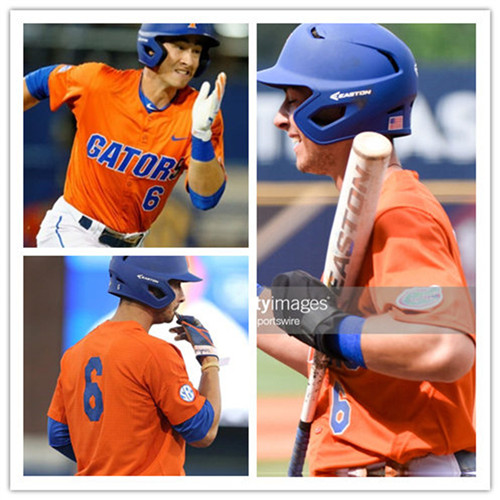 Mens Florida Gators #6 Jonathan India  Nike 2016 Orange Gators College Baseball Jersey