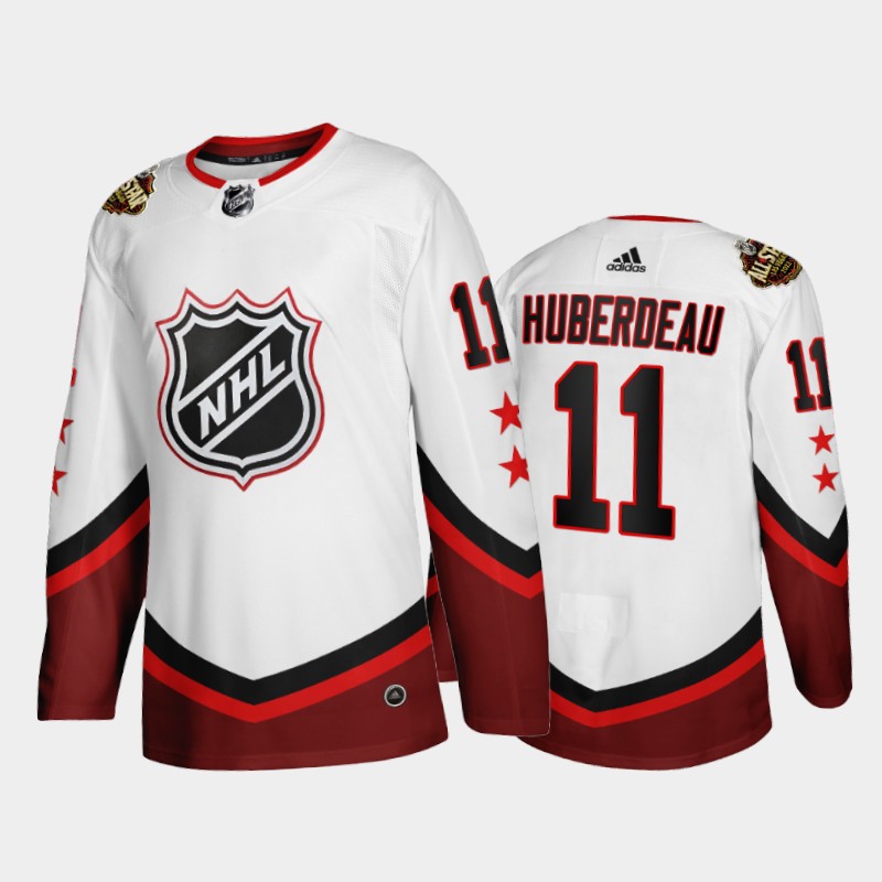 Mens Florida Panthers #11 Jonathan Huberdeau White 2022 NHL All-Star Game Eastern Conference Jersey Stitched