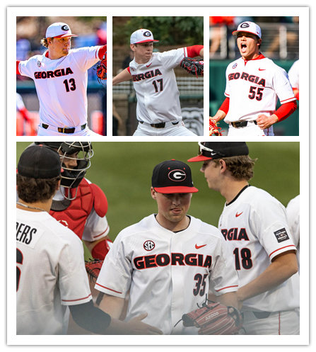 Mens Georgia Bulldogs Custom Alex Wood Mason Meadows Will Proctor Keegan McGovern James Williams Trevor Tinder Nike Jersey