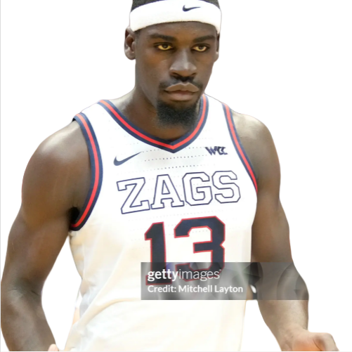 Mens Gonzaga Bulldogs #13 Graham Ike 2021 White ZAGS Nike NCAA College Basketball Jersey 