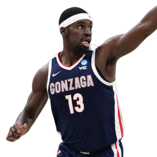 Mens Gonzaga Bulldogs #13 Graham Ike Navy Nike 2021 WCC College Basketball Game Jersey 