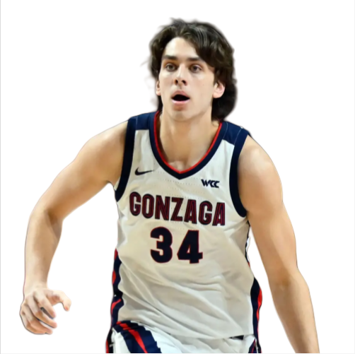 Mens Gonzaga Bulldogs #34 Braden Huff Nike White 2021 WCC College Basketball Game Jersey 