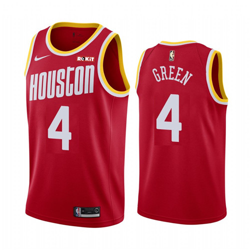 Houston Rockets Jalen Green Red Classic Edition Swingman stitched Jersey #4
