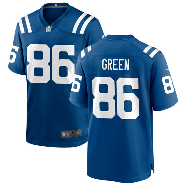 Mens Indianapolis Colts #86 Farrod Green Nike Royal Vapor Limited Jersey