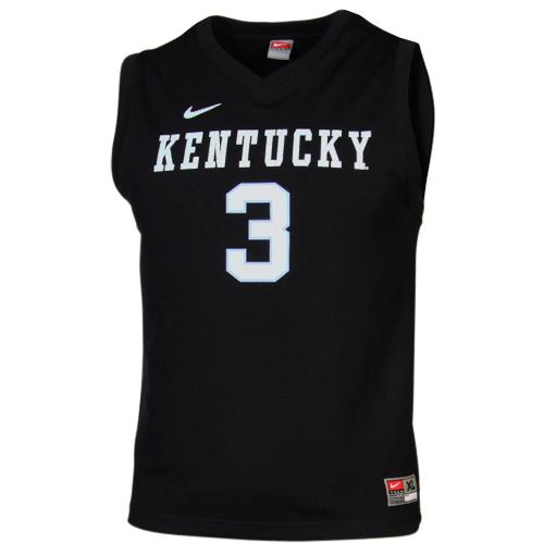 Mens Kentucky Wildcats Custom Black Nike NCAA COLLEGE Basketball GAME JERSEY1
