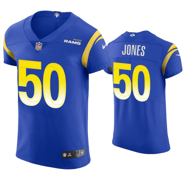 Mens Los Angeles Rams #50 Ernest Jones Nike Royal Vapor Untouchable Limited Jersey