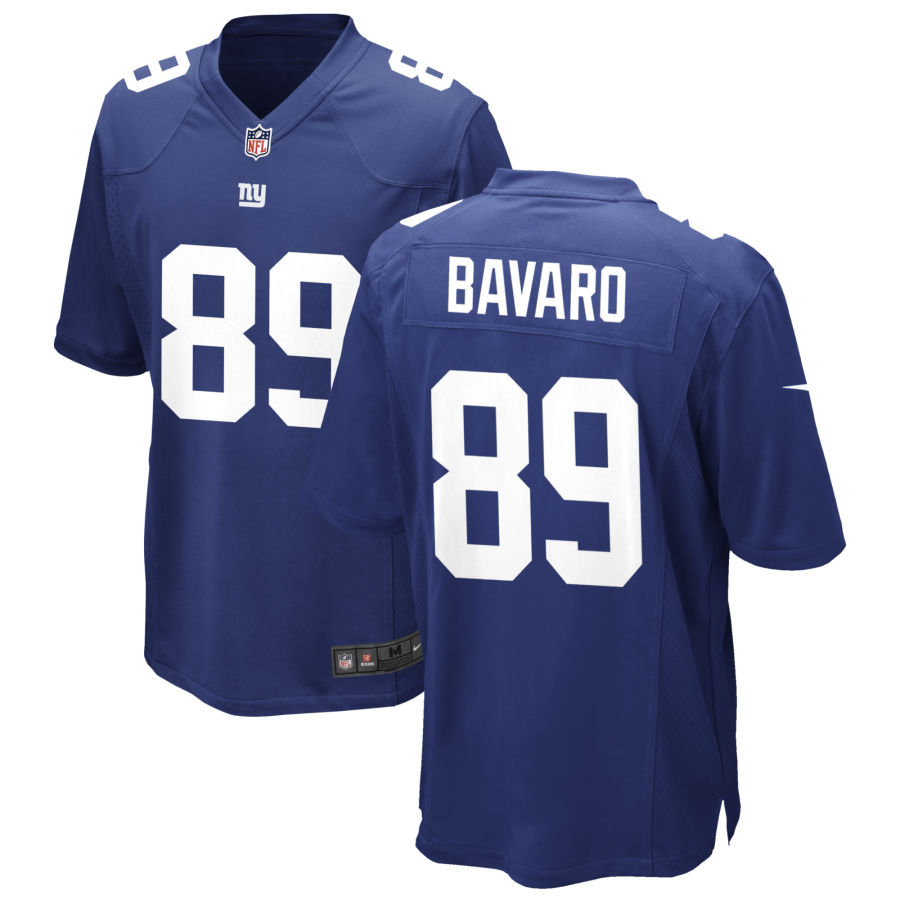 Mens New York Giants Retired Player #89 Mark Bavaro Nike Royal Team Color Vapor Untouchable