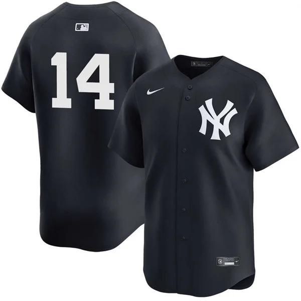 Mens New York Yankees #14 Amed Rosario Nike Navy NY Alternate Limited Jersey 