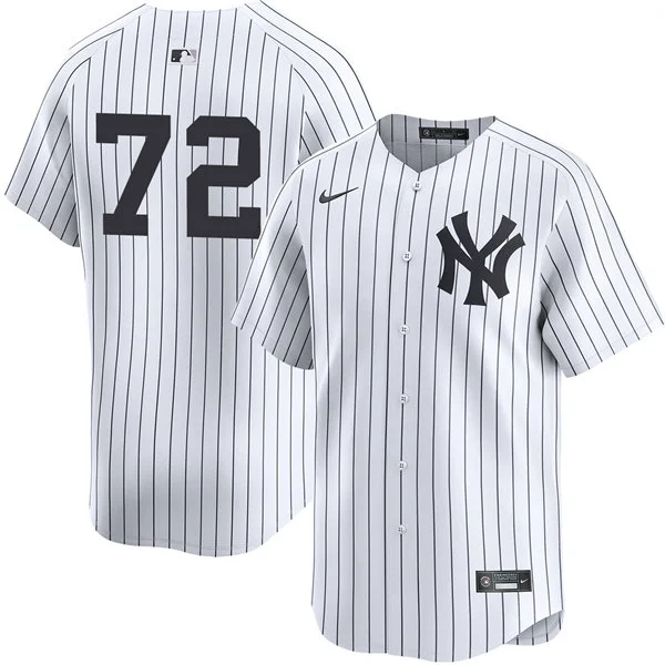 Mens New York Yankees #72 Jose Caballero Nike White Home Limited Jersey 