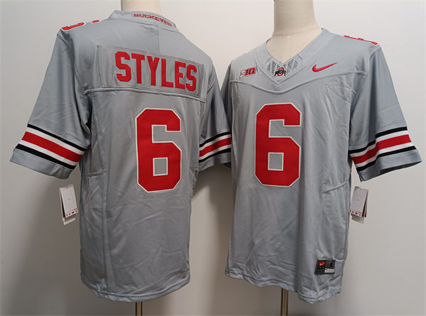 Mens Ohio State Buckeyes #6 Sonny Styles Alternate Gary F.U.S.E.Limited Football Jersey 