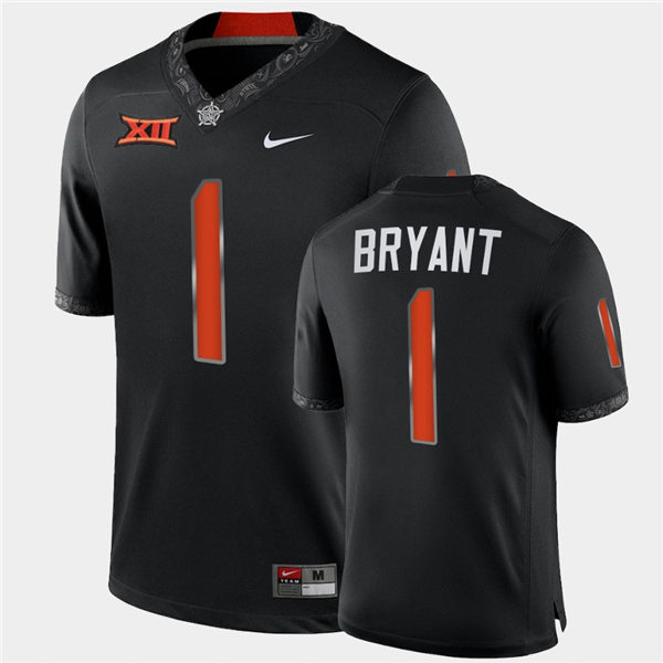 Mens Oklahoma State Cowboys #1 Dez Bryant Nike Black College Football Jersey