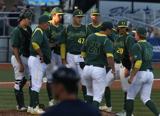 Mens Oregon Ducks Custom Ryon Healy Cole Irvin Stephen Nogosek Tanner Smith Gabe Matthews Nike 2013 Dark Green 