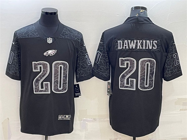 Mens Philadelphia Eagles #11 A.J. Brown Nike Atmosphere Fashion Game Jersey - Gra