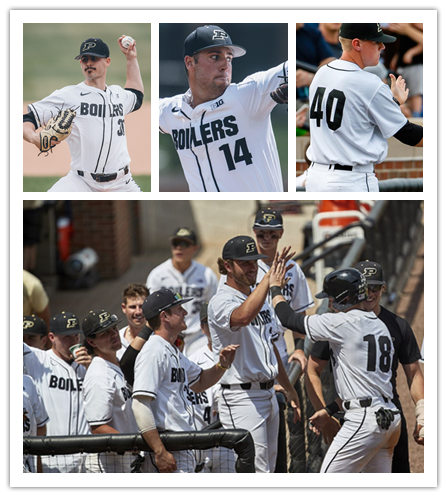 Mens Purdue Boilermakers Custom Miles Simington Zac Fascia Mason Gavre Jake Parr Ryan Howe Nike White Boilers Classic Baseball 