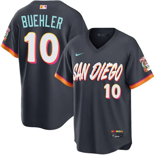 Mens San Diego Padres #10 Walker Buehler Nike 2026 Obsidian City Connect Limited Jersey 