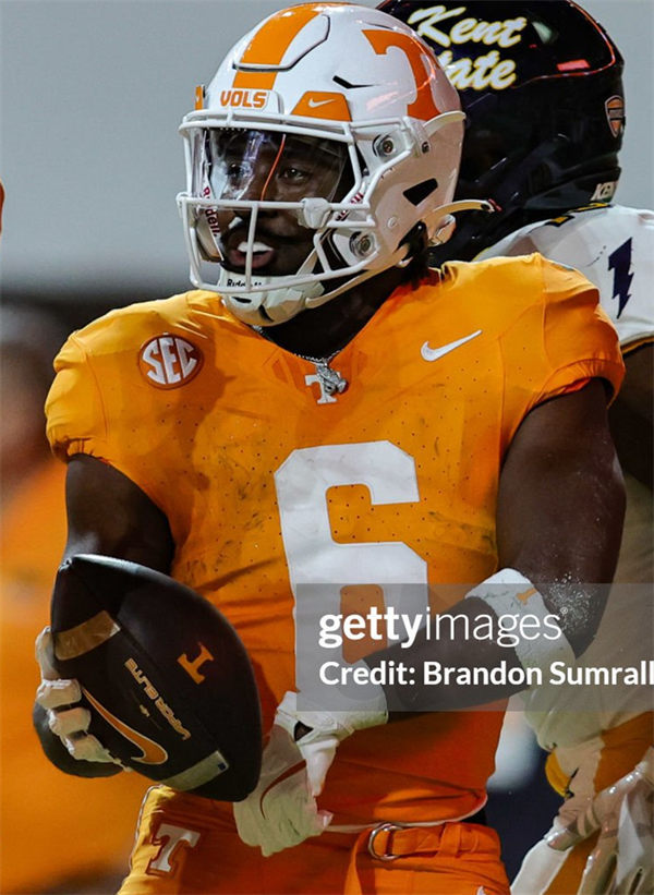 Mens Tennessee Volunteers #6 Dylan Sampson Nike Orange College Football Jersey