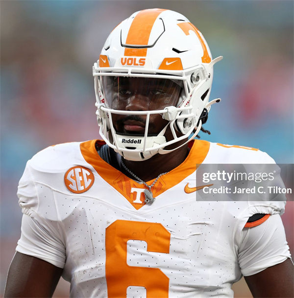 Mens Tennessee Volunteers #6 Dylan Sampson Nike White College Football Jersey 