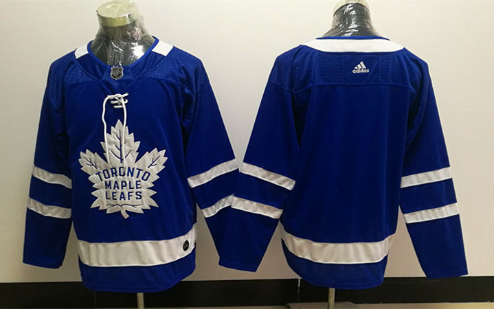 Mens Toronto Maple Leafs Blank adidas Home Blue Player Jersey