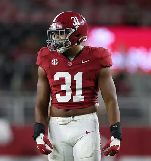 Mens Youth Alabama Crimson Tide #31 Keon Keeley Maroon College Football Game Jersey 