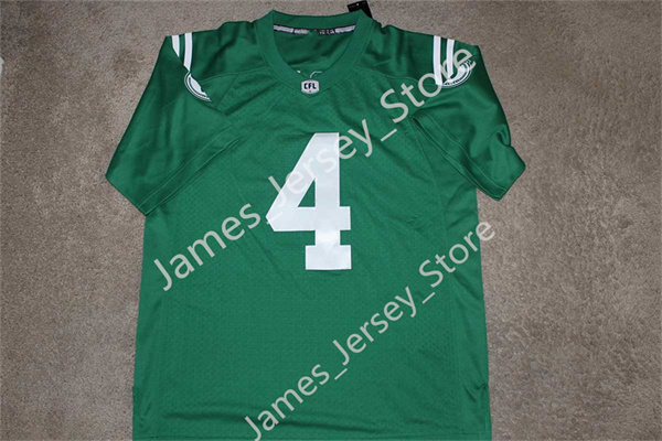 Mens Youth CFL Saskatchewan Roughriders Custom 2019 New Era Green Football Jersey