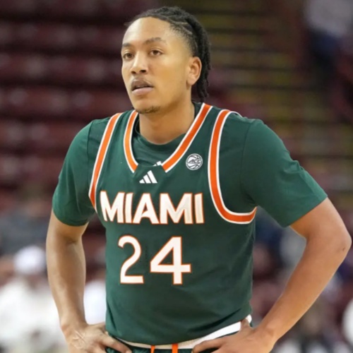 Mens Youth Miami Hurricanes #24 Nijel Pack Adidas 2025 Green Basketball Game Jersey 