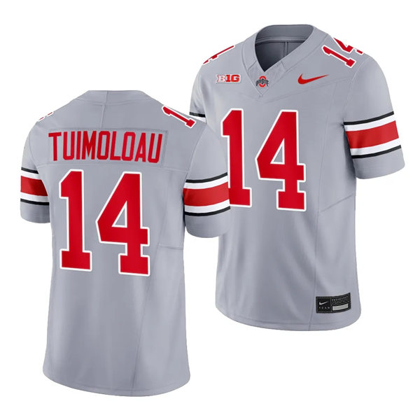 Mens Youth Ohio State Buckeyes 44 J.T. Tuimoloau 2023 Alternate Gary Limited Football Jersey on