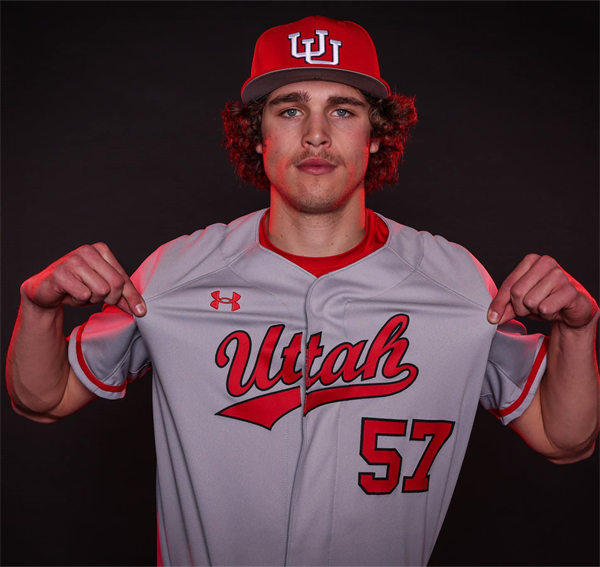 Mens Youth Utah Utes Custom 2024 Gray Baseball Game Jersey