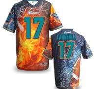 Miami Dolphins #17 TANNEHILL Men's Stitched NFL Elite Fanatical Version Jersey (5)