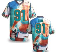 Miami Dolphins #91 WAKE Men's Stitched NFL Elite Fanatical Version Jersey (6)