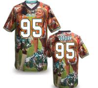 Miami Dolphins #95 JORDAN Men's Stitched NFL Elite Fanatical Version Jersey (4)