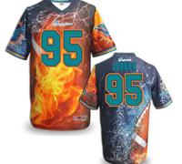 Miami Dolphins #95 JORDAN Men's Stitched NFL Elite Fanatical Version Jersey (9)