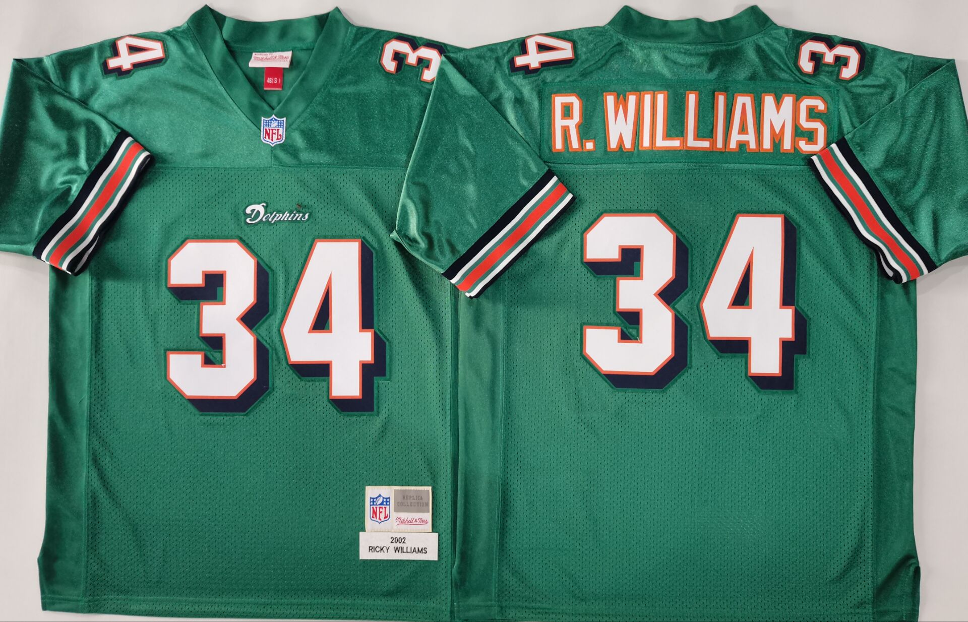Miami Dolphins Green #34 R.WILLIAMS