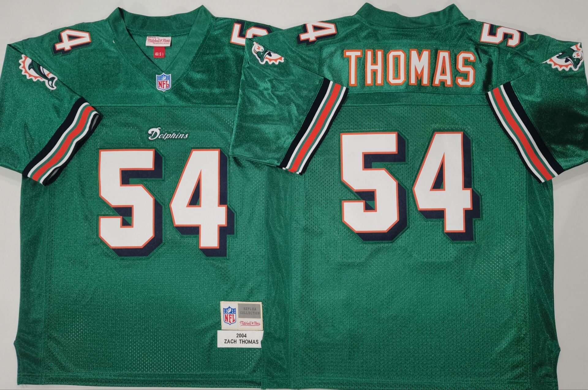 Miami Dolphins Green #54 THOMAS