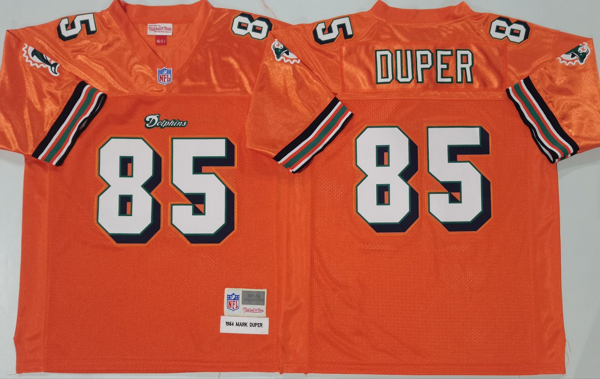 Miami Dolphins Orange #85 DUPER