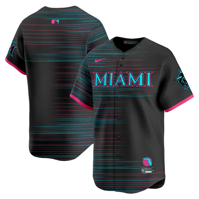 Miami Marlins 2025 City Connect Vapor Premier Limited Jersey BLANK.webp