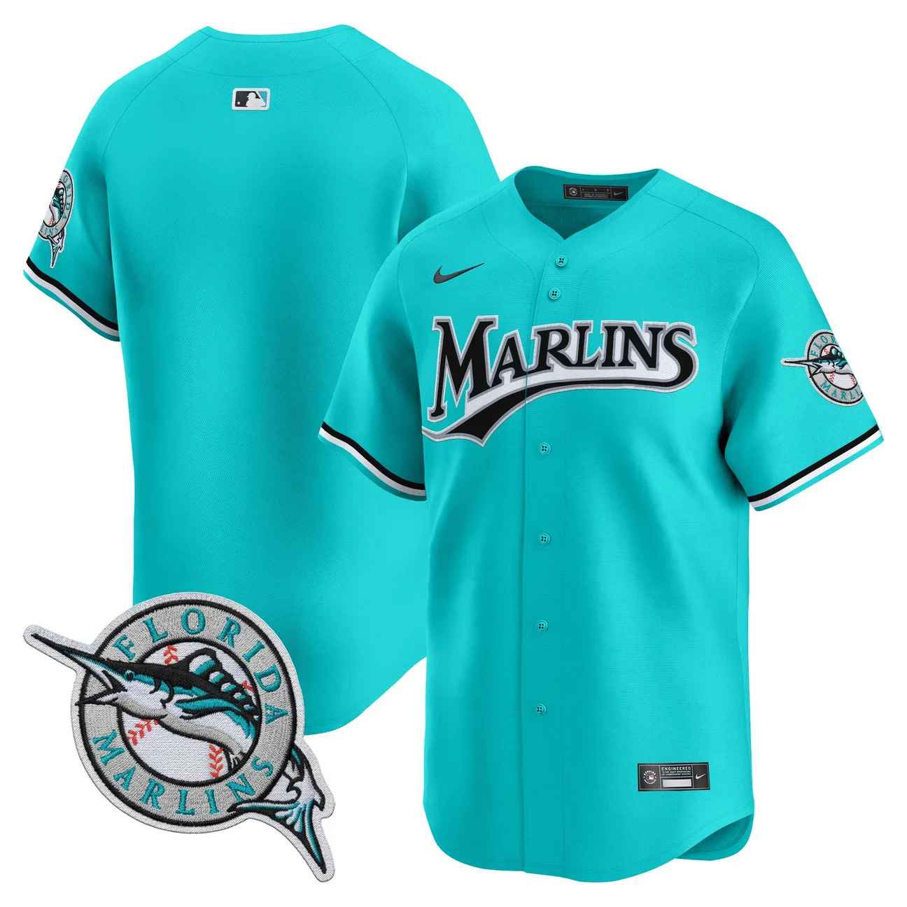 Miami Marlins 2026 Vapor Premier Limited Jersey BLANK