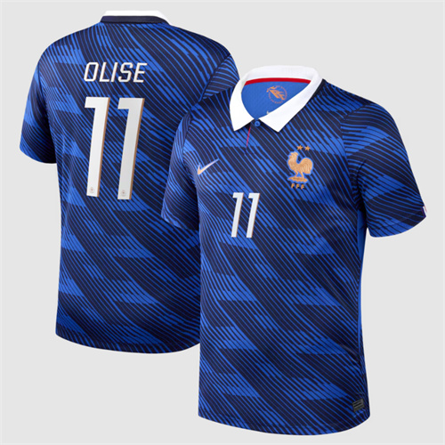Michael Olise France National Team Nike 2026 Home Stadium Replica Jersey